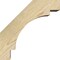 Ekena Millwork 6"W x 12"D x 12"H Merced Rough Sawn Knee Brace, Douglas Fir BRC06X12X12MRC00RDF - alternate 4